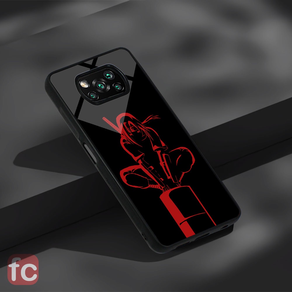 Custom Case Glossy Poco X3 Pro Nfc |FR62| Xiaomi Poco x3 Tpu Efek Kaca Anime Naruto