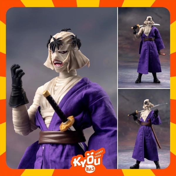 DASIN Action Figure 1/12 Makoto Shishio - Rurouni Kenshin