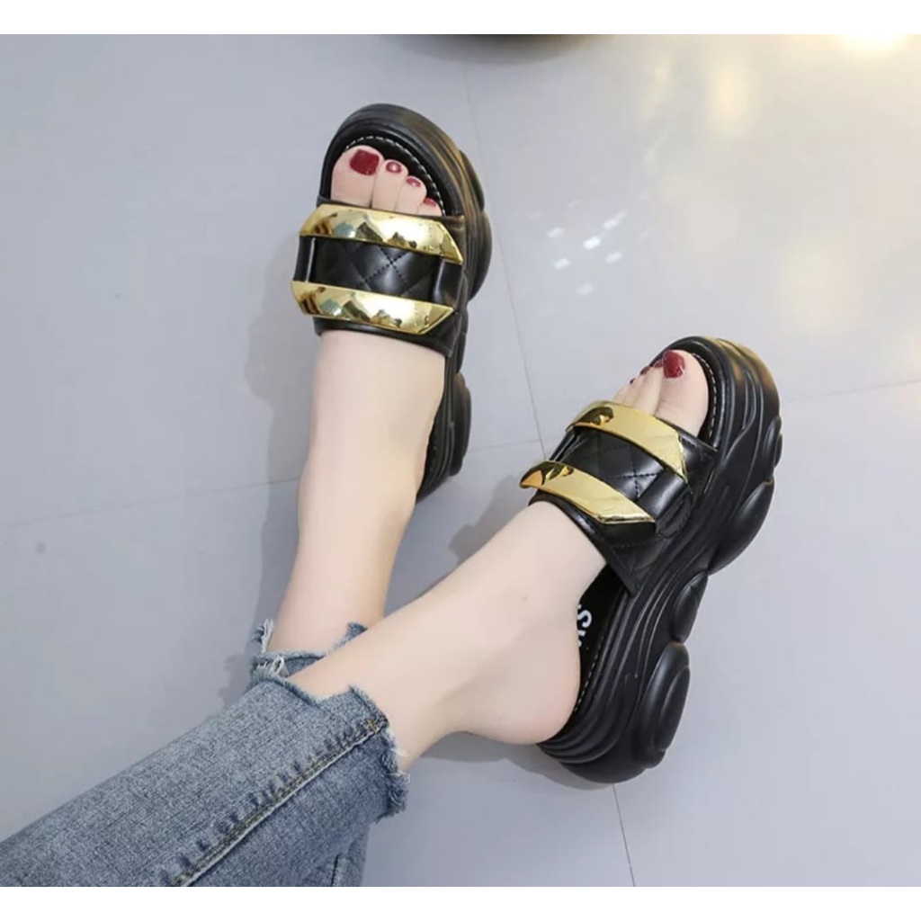 RASHA SANDAL FLAT WANITA KK60