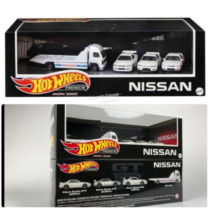 Hot Wheels Nissan Skyline Diorama Premium garage Gt-R GTR BNR34 BCNR33