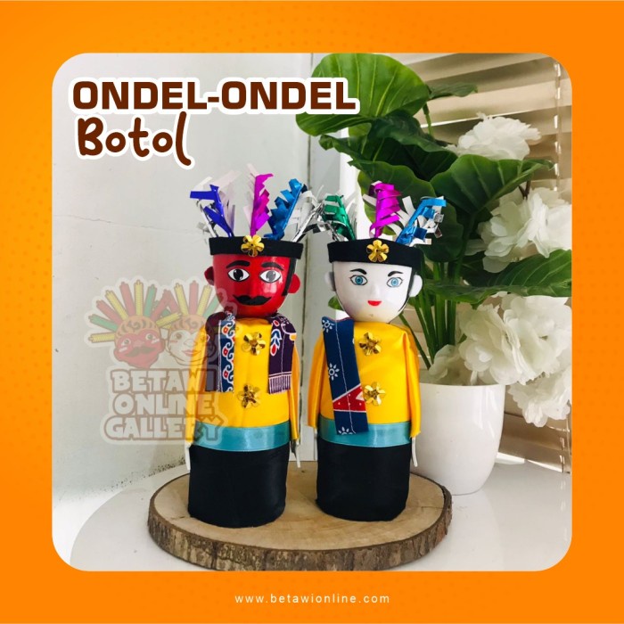 Boneka Ondel-Ondel Mini Mainan Anak - Type D