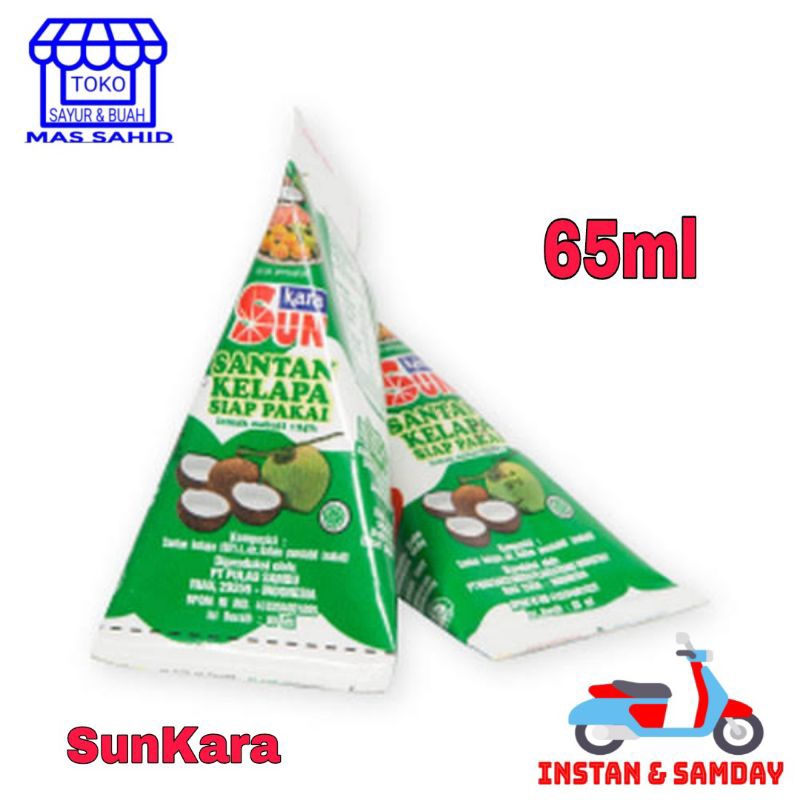 

INSTAN Santan Kara Sun Kara 65ml