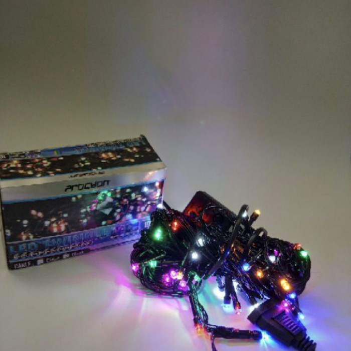 lampu natal warna warni lampu hias outdoor indoor