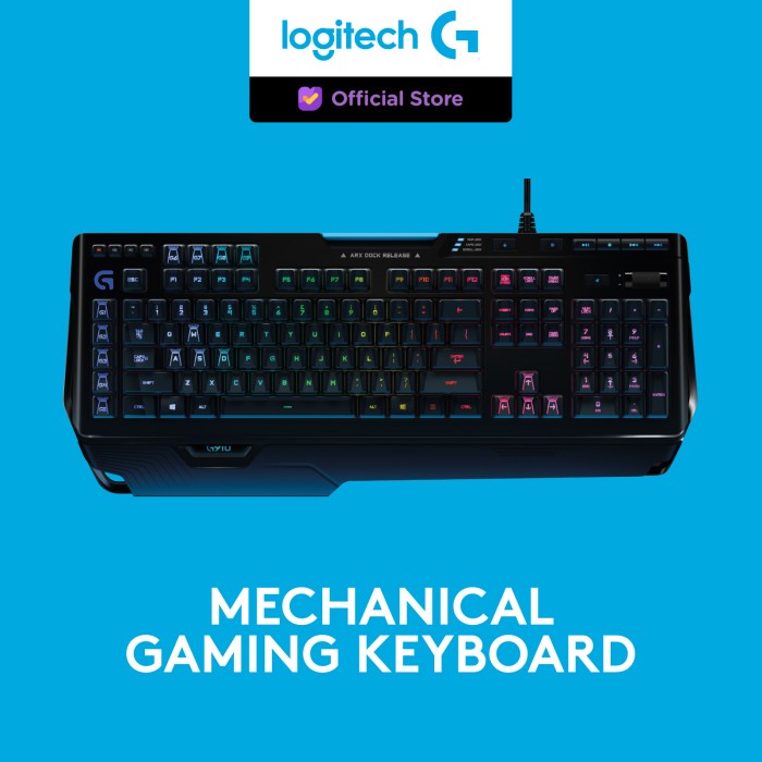 Logitech G910 Orion Spectrum Keyboard Gaming Mechanical RGB