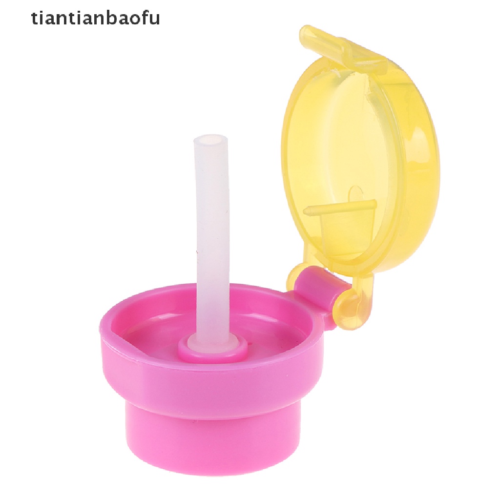 [tiantianbaofu] 1pc new kid Anak Bayi Balita Makan Minum Sedotan Tabung Botol Diganti Tutup Butik