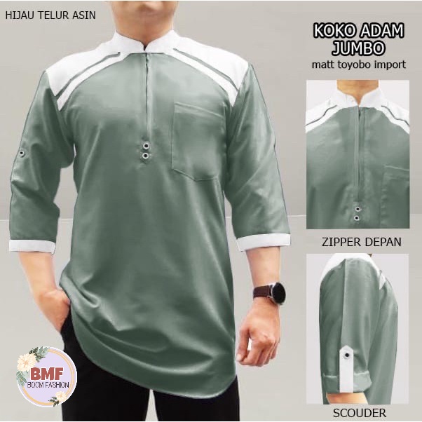 BOOM - TERBARU Koko Kurta Adam M, L, XL, XXL/ Koko Pria/ Baju Muslim Pria/ Model Terbaru 2023