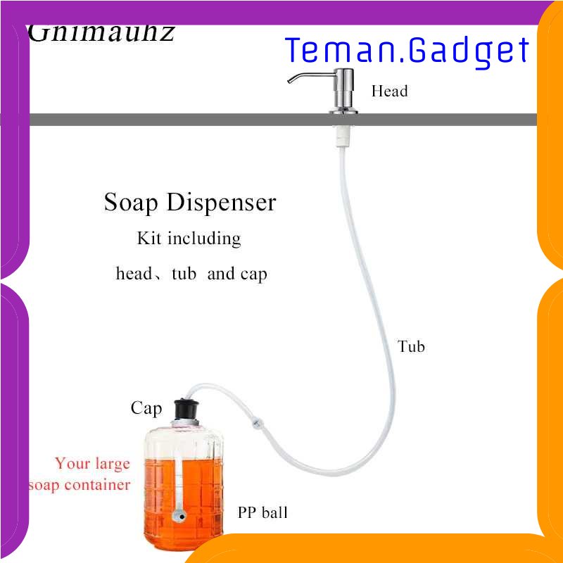 TG - ART Gnimauhz Selang Tempat Sabun Soap Dispenser 1.2 Meter - FZ120