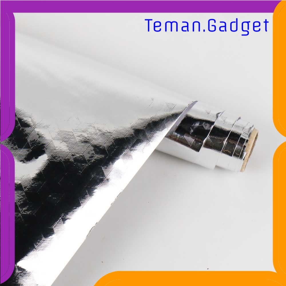 TG -  ART AWOO Wallpaper Aluminium Foil Anti Minyak Waterproof 100x60 cm - YK-292