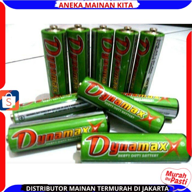 Baterai AA A2 Dynamax Hijau Ultra Black 1.5Volt Baterry Power Kualitas SNI 1 pcs