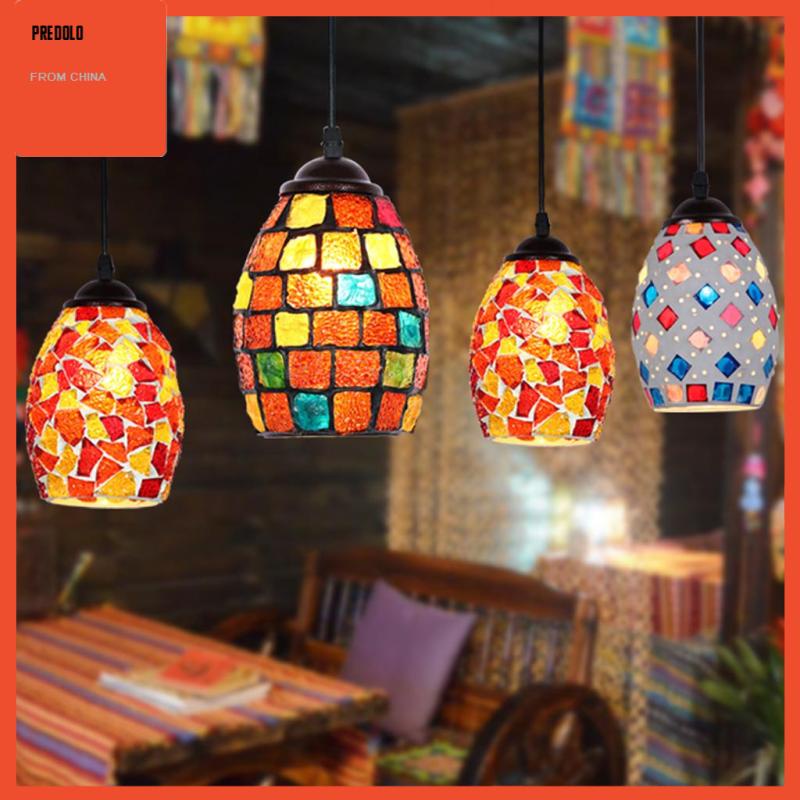 [Predolo] Retro Colorful Ceiling Pendant Lamp Light Lampu Gantung Shades Kap Lampu #1