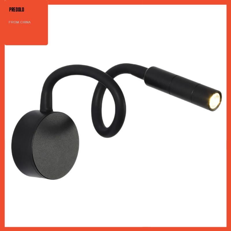 [Predolo] Lampu Dinding LED Minimalis Fitting Selang Flexible 3W Untuk Kamar Tidur