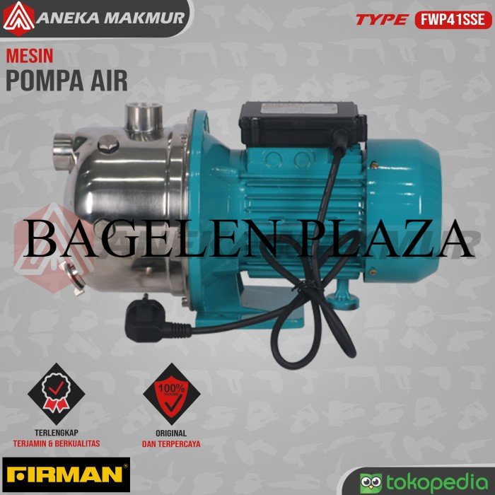 Obral Firman Pompa Air Isi Ulang FWP 41 SSE Pompa Stainless FWP41SSE