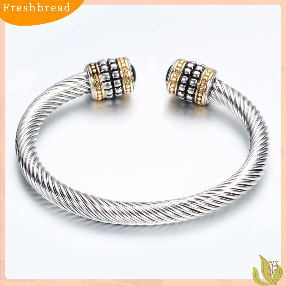 &lt; Freshbread &gt; Wanita Vintage Semi Berlian Imitasi Alloy Gelang Tangan Rantai Gelang Bangle Perhiasan Hadiah