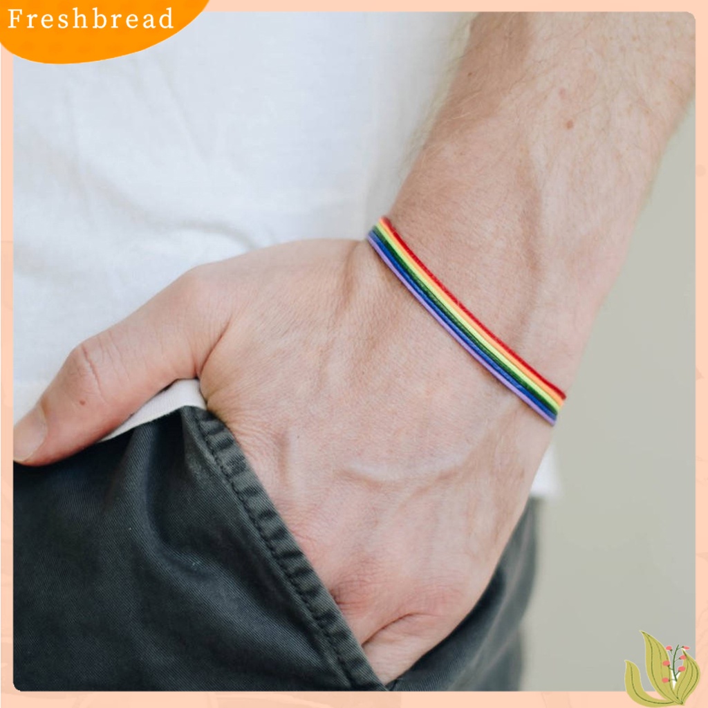 &lt; Freshbread &gt; Gelang Fashion Desain Anyaman Geometris Artistik Adjustable Handmade Bracelet Untuk Anniversary