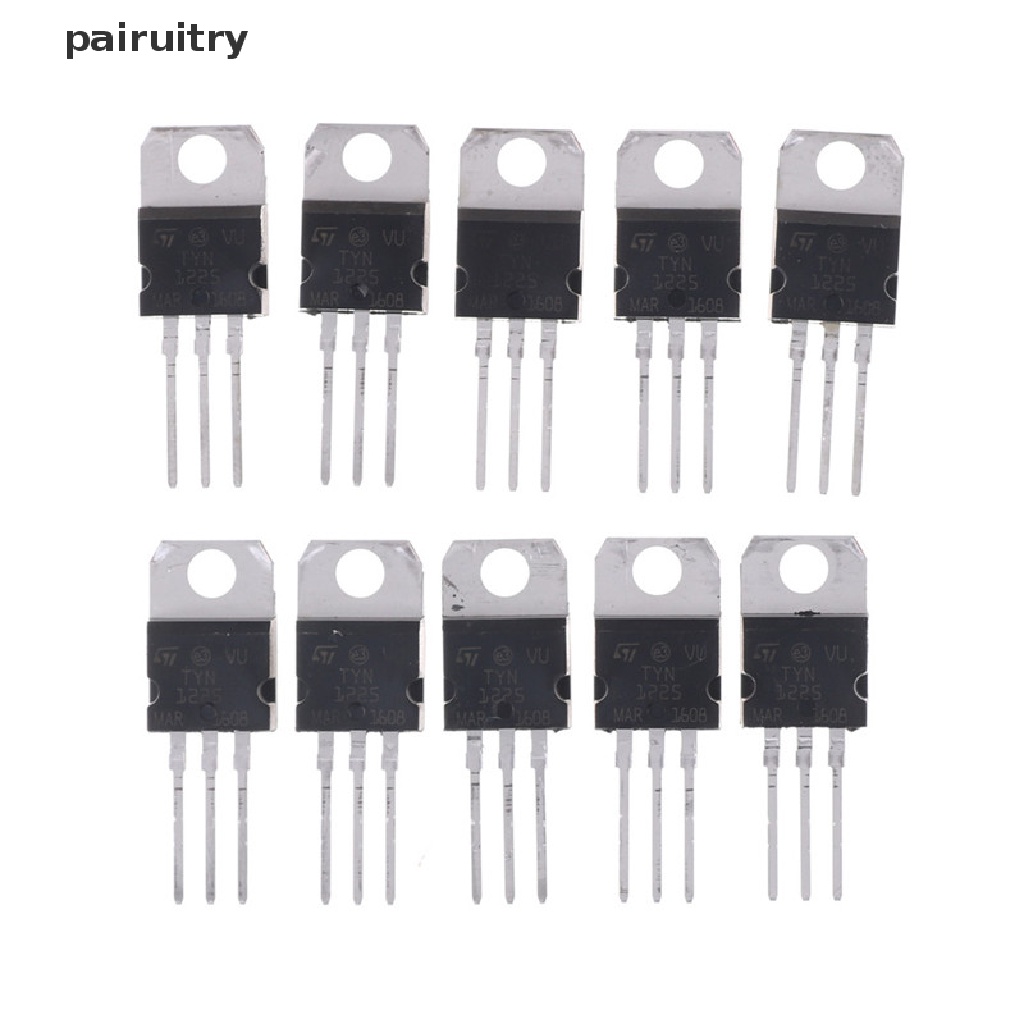 Prt 10pcs TYN1225 25A 1200V Unidirec tional Thyristor Triacs TO-220 PRT