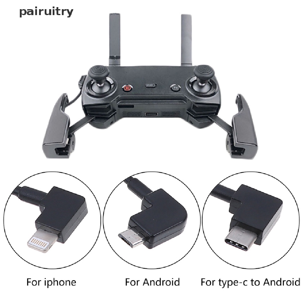 Prt OTG Kabel usb Micro type-c Untuk DJI Spark/Mavic Pro RC  Prt