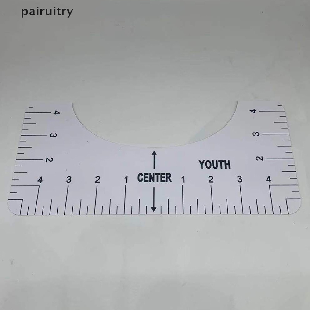 Prt 4pcs T-Shirt Alignment Guide Ruler Alat Perata Kaos Untuk PRT Desain Pusat