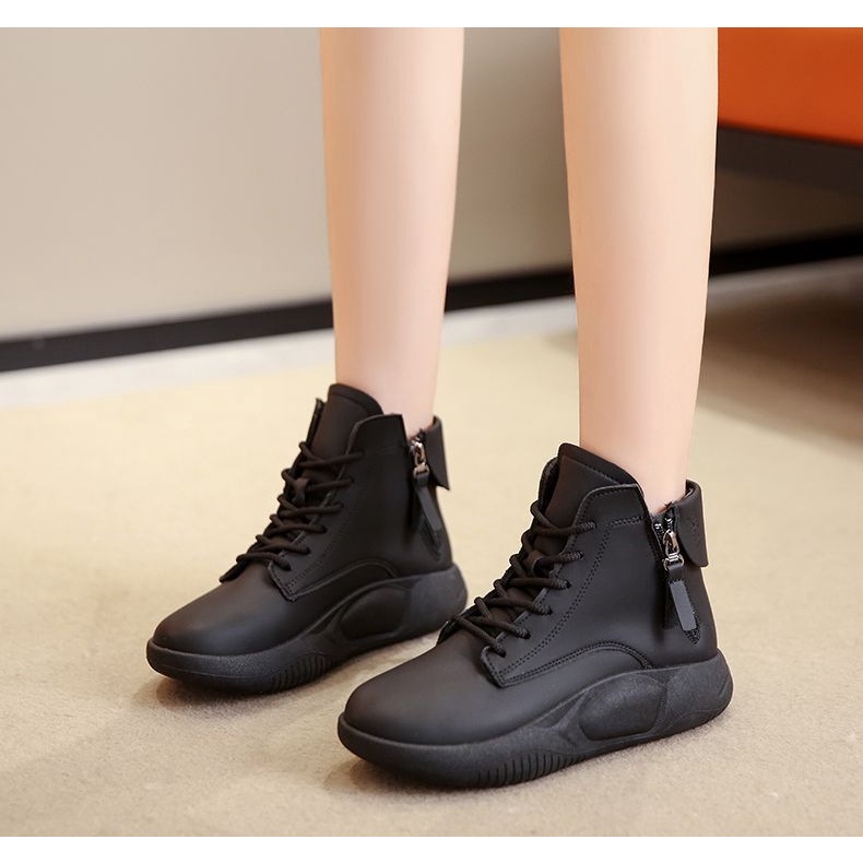 JBI-0285 GRATIS BOX Sepatu Boots Wanita Fashion Korean Style Casual Danielle Shoes Import