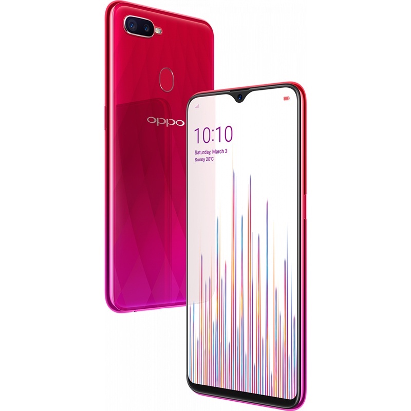 OPPO F9 HP RAM 6/128GB GARANSI TOKO 1 TAHUN ORIGINAL BARU HANDPHONE