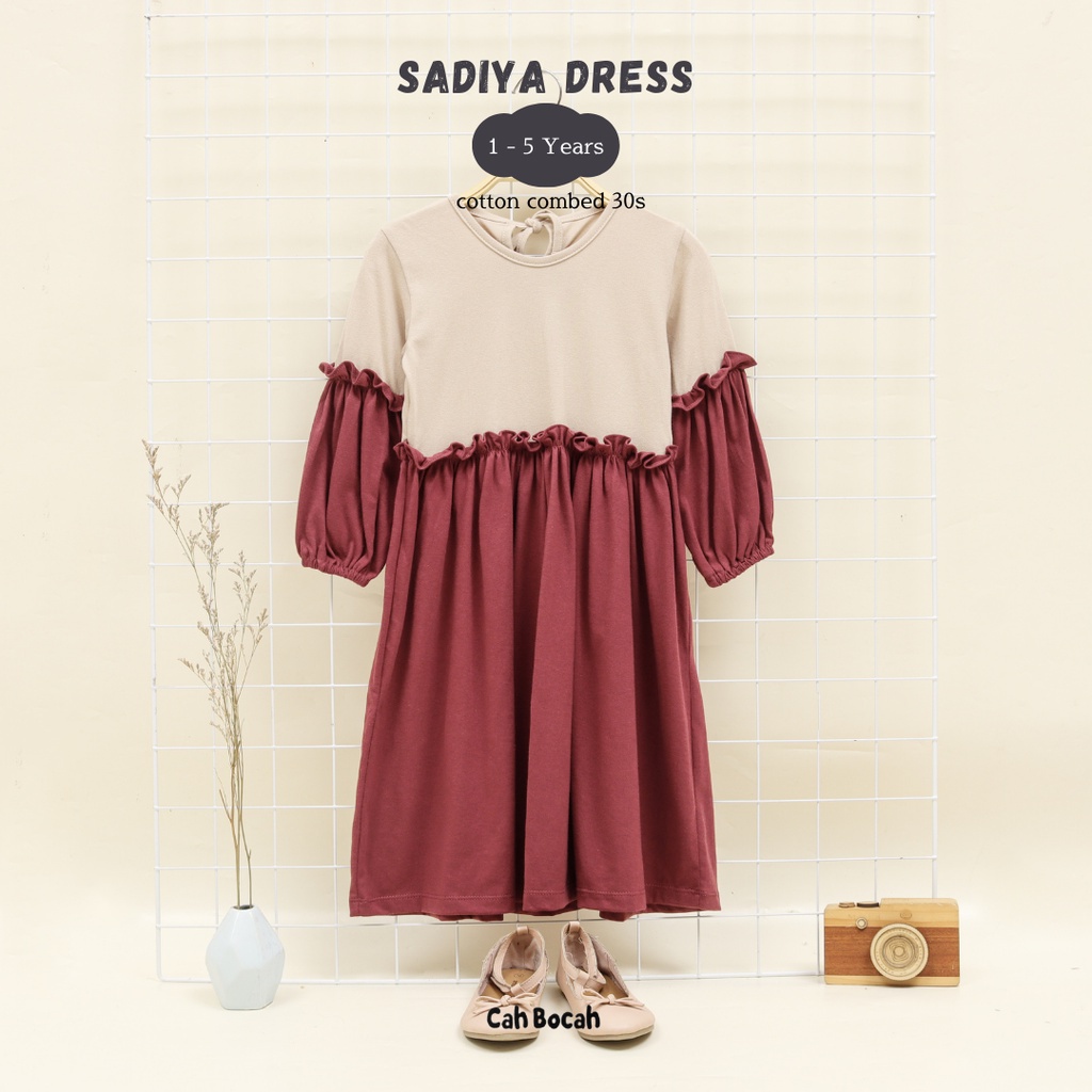 Cah Bocah Sadiya Dress Anak Perempuan