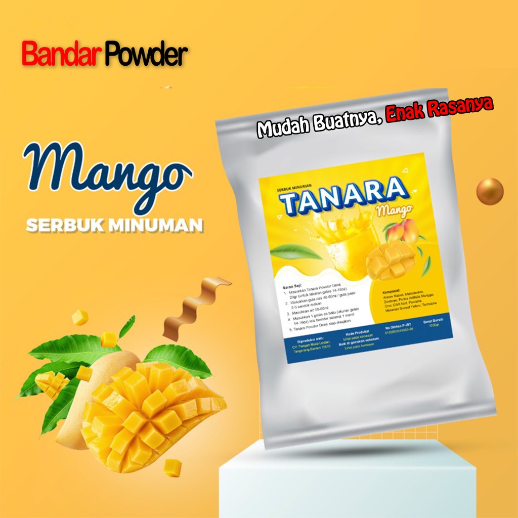 

Ready Stock-Cod Bubuk Minuman Mangga 1kg - Serbuk Minuman Tanara - Bandar Powder