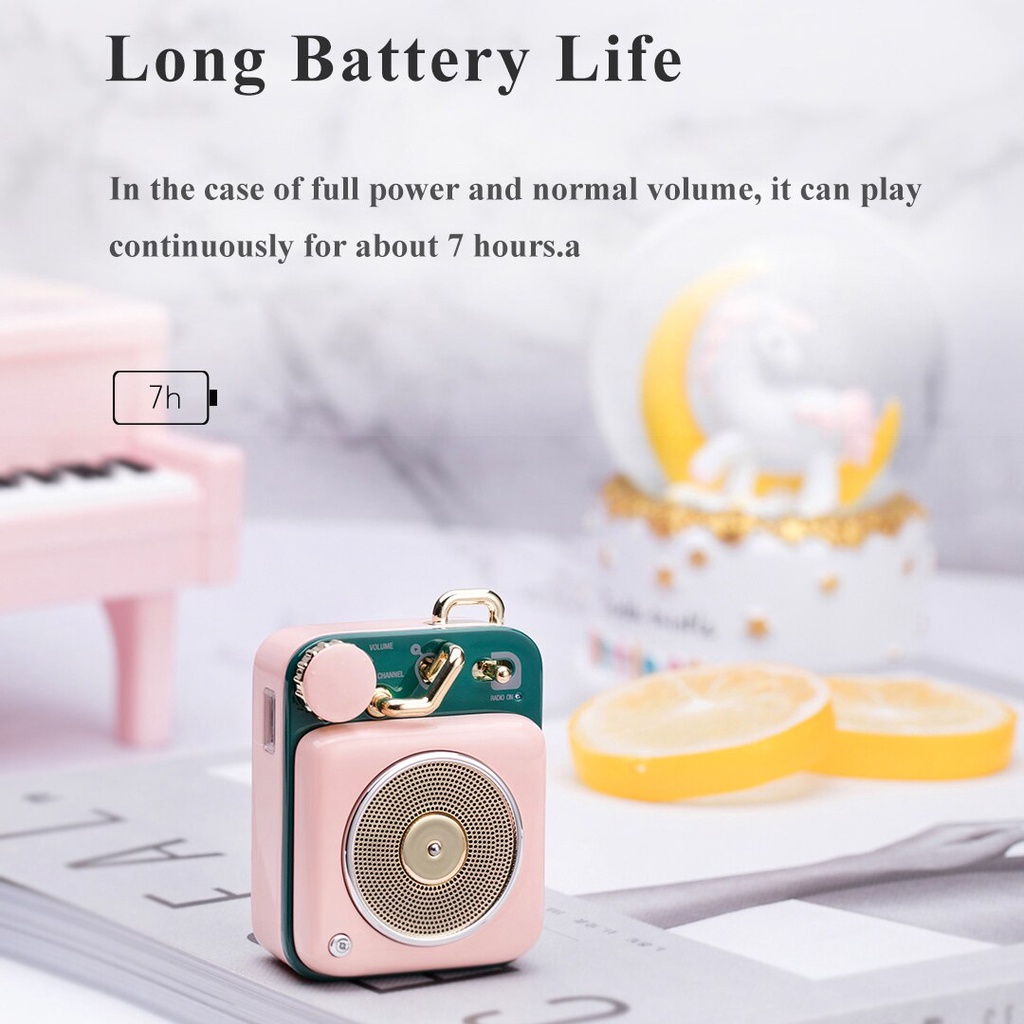 MUZEN MW-P1 Tombol Mini Bluetooth Speaker Hadiah Klasik Kreatif Logam Kecil Suara Nirkabel