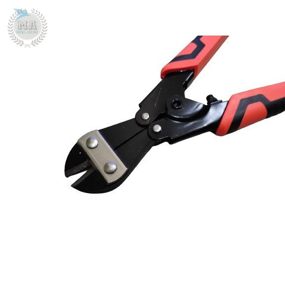 BOLT CUTTER MINI 8&quot; INCH TANG GUNTING POTONG BAJA KAWAT BETON BESI OLS Gunting Kawat Besi 8 inch Pemotong Baja Tang Potong Bolt Cutter Kawat Ayam Betonyam Beton