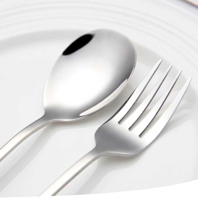 Sendok Garpu Korea Stainless Steel Tebal Satuan / Ecer Stainless Korean Cutlery - MKM