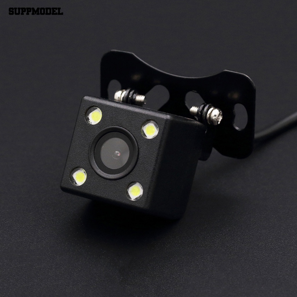 Suppmodel 1set Kamera Cadangan Mobil Handal Aksesoris Mobil Good Night Vision Car Backup Camera 4per8 /12 Lampu LED