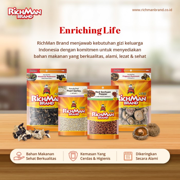

RichMan Brand White Tapioca Pearl 150 gr | Bundle 10x Packs