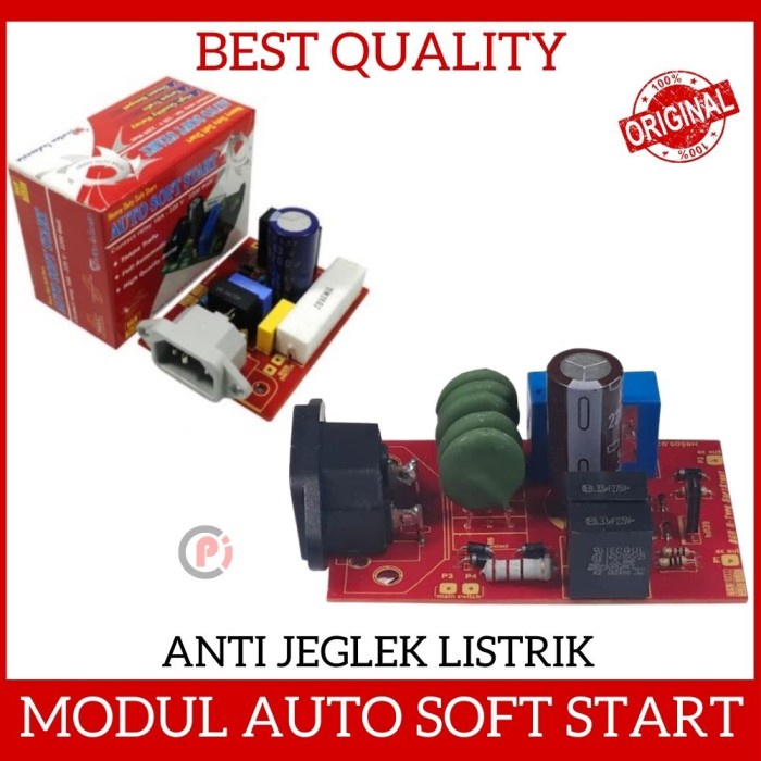 Original BELL Modul Kit Auto Soft Start Anti Jepret Untuk Ampli Audio