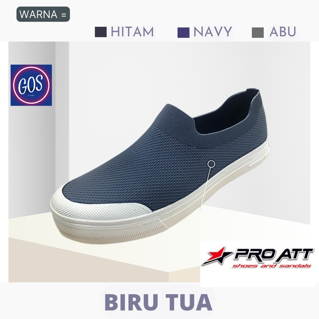 gos ATT SM 509 Sandal Selop Terkini buat Pria Slip On murah sepatu kerja anti air berkualitas