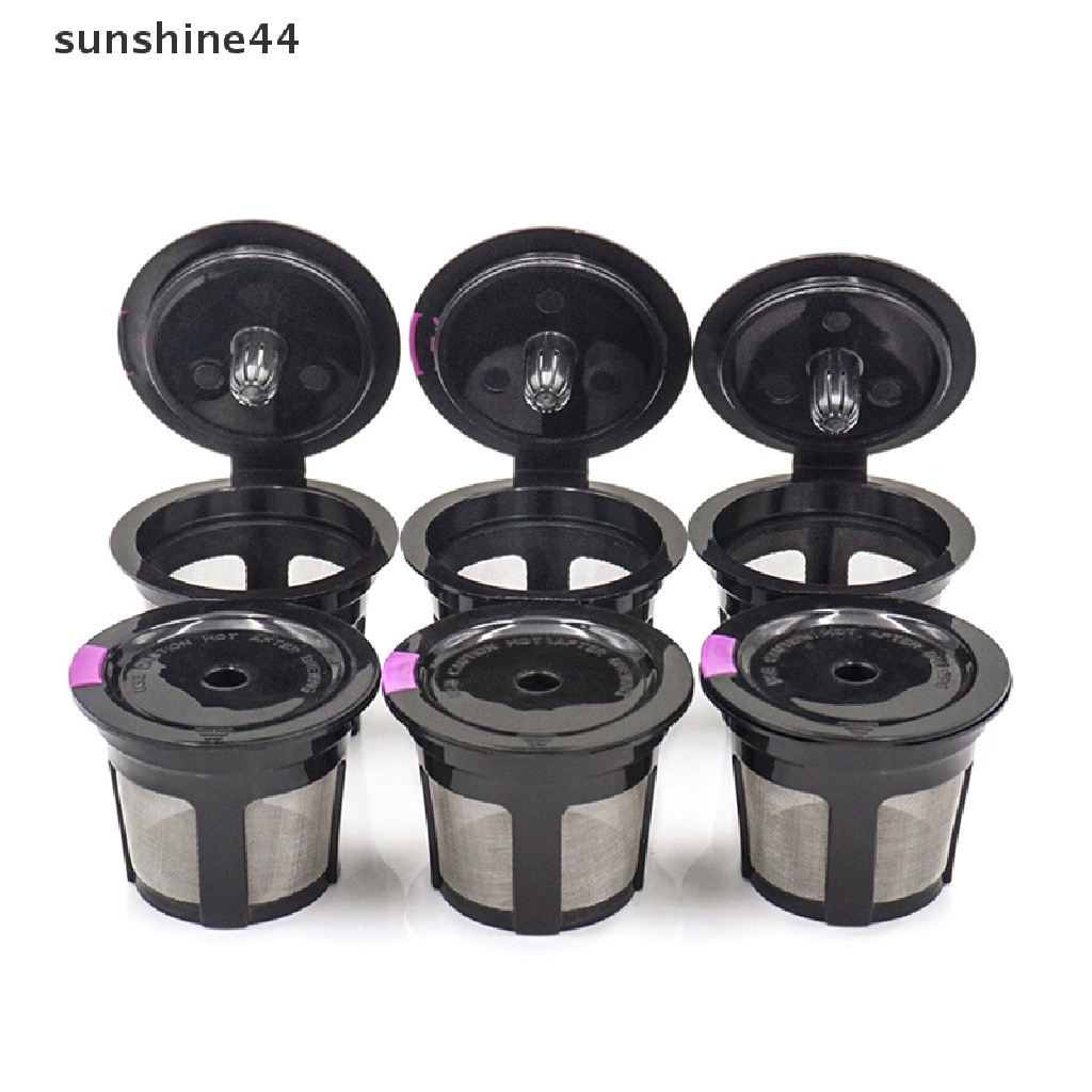 Sunshine Reusable Coffee K cup Keranjang Filter K Carafe Kopi Kapsul Dripper Compatible ID