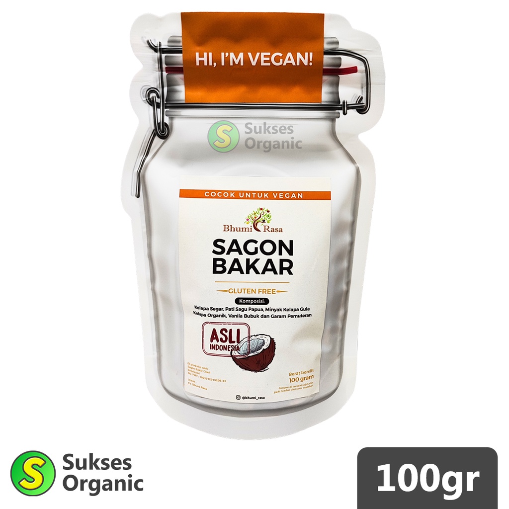 

Vegan Sagon Bakar Gluten Free Bhumi Rasa 100gr