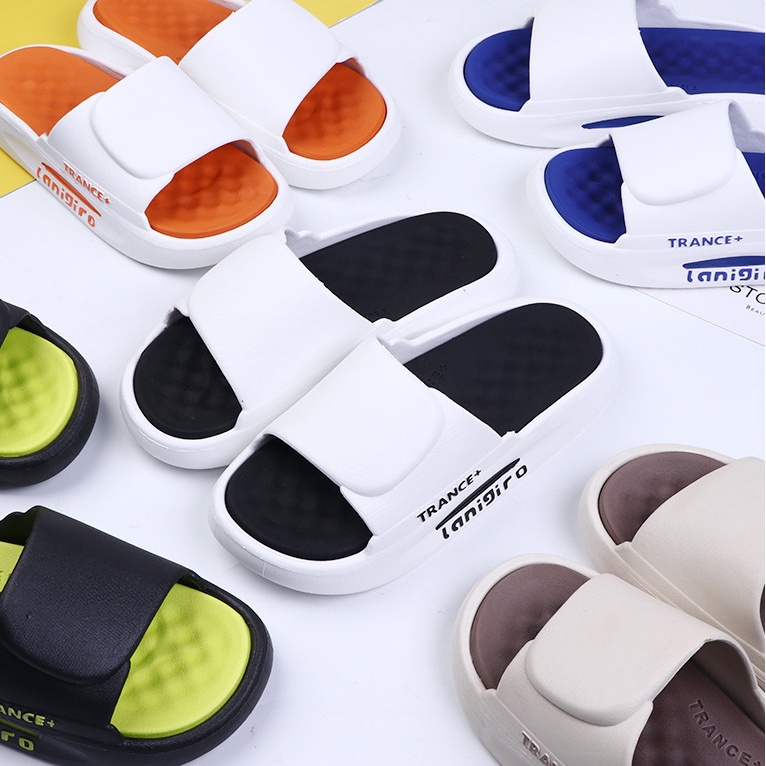 SS Sandal Slop Fashion Sport Unisex EVA Fashion Sport 6729 Sendal Lembut Kasual Pria Wanita Sandal Flip-Flop Light Eva Slide Murah Import