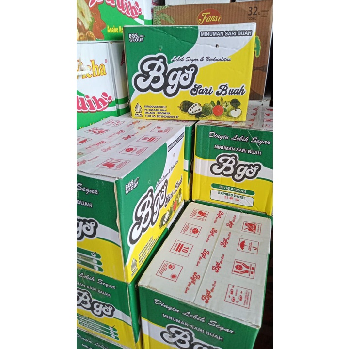 

Minuman Sari Buah BGS SARI BUAH 18 CUP x 120ml
