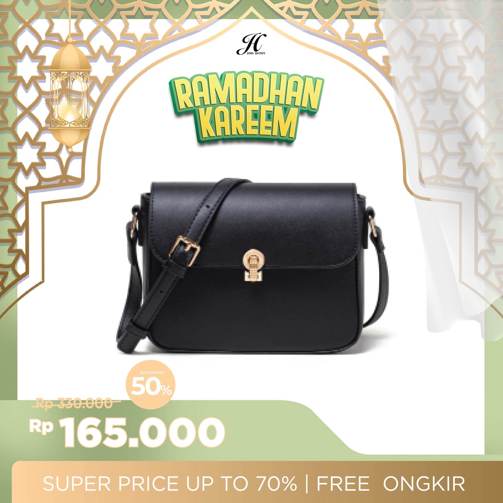 Jims Honey - Fanie Sling Bag Tas Cewek Simpel Elegan Ori JH