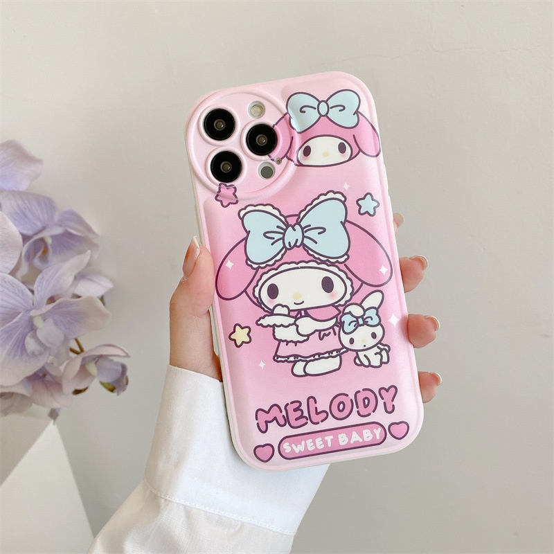 IPHONE 6warna Kartun Lucu Hewan Ajaib Ponsel Lembut TPU Case Gelembung Mencakup Untuk Iphone7 8 PLUS X XR XS 11 12 13 14 PRO MAX SE