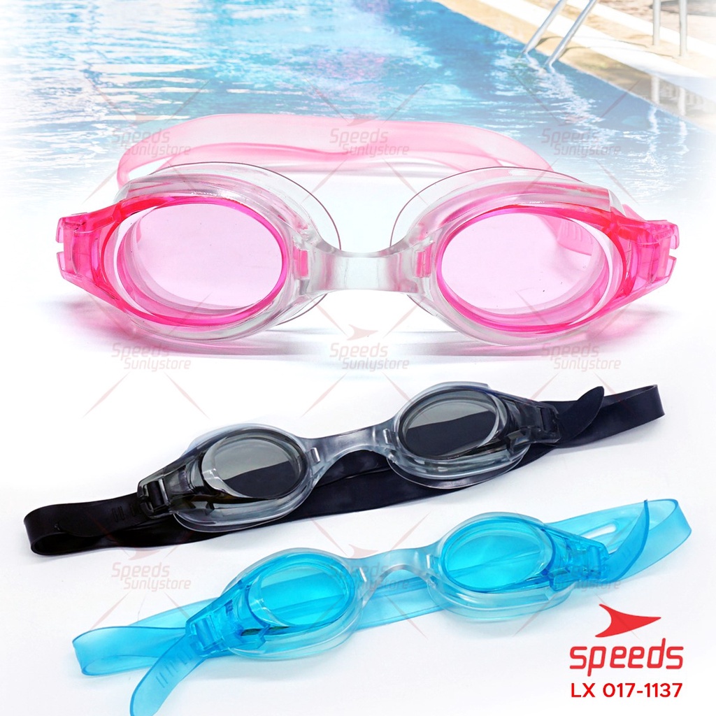 SPEEDS Kacamata Renang Dewasa Simple Ringan Swiming Googles LX 017-1137