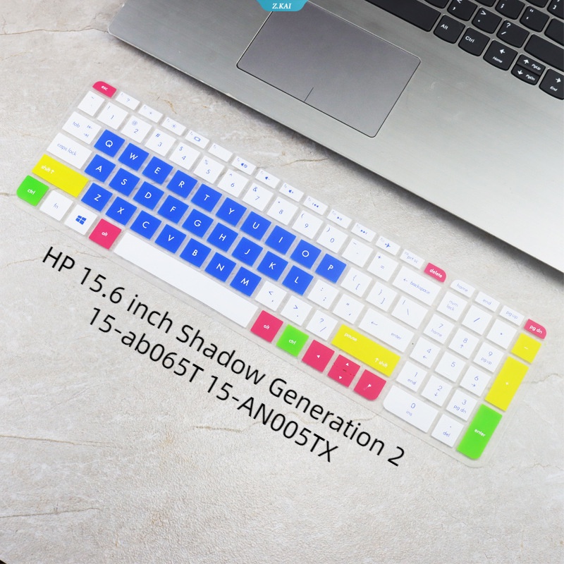 Keyboard Laptop Full Coverage HP 15.6 Inch Shadow Generation2 15-ab065T 15-AN005TX Film Pelindung Tahan Lembab High Quality [ZK]