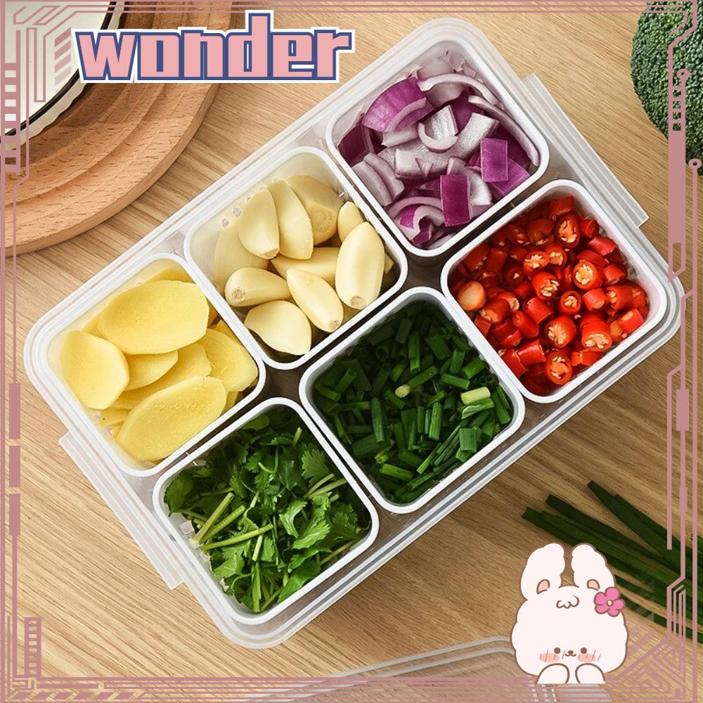 Wonder Storage Box Kulkas Bawang Daging Fridge Organizer