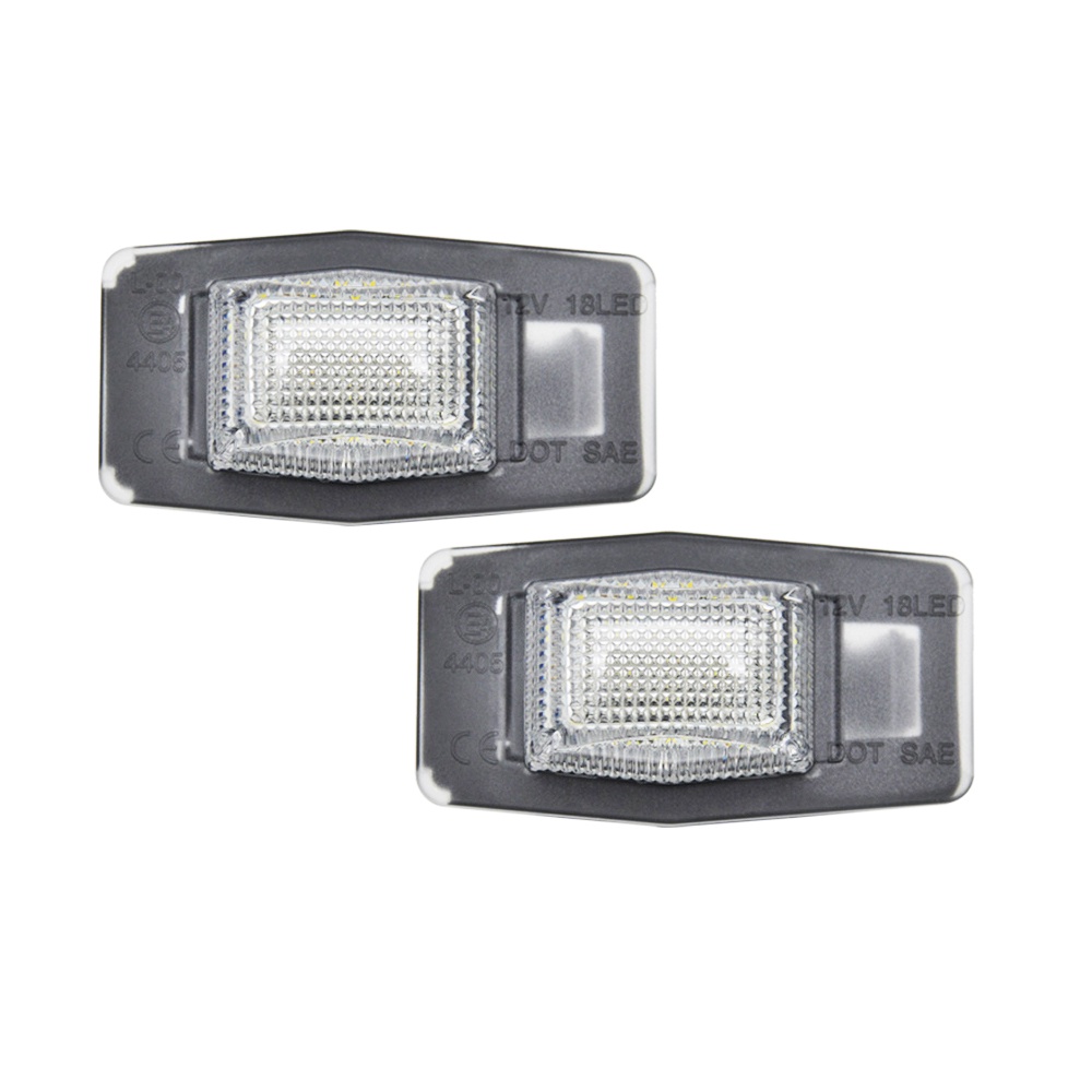 2pcs Lampu Plat Nomor Plat LED Putih Lampu Untuk Ford Escape Mercury Mariner Untuk Mazda Protege MPV Tribute Miata MX-5