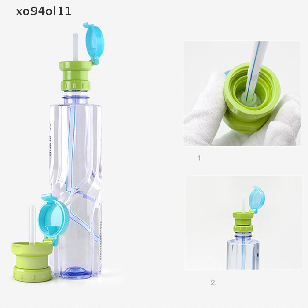 Xo 1pcs Botol Minum Anak Portabel Anti Tumpah Jus Soda Water Bottle Twist Cover OL