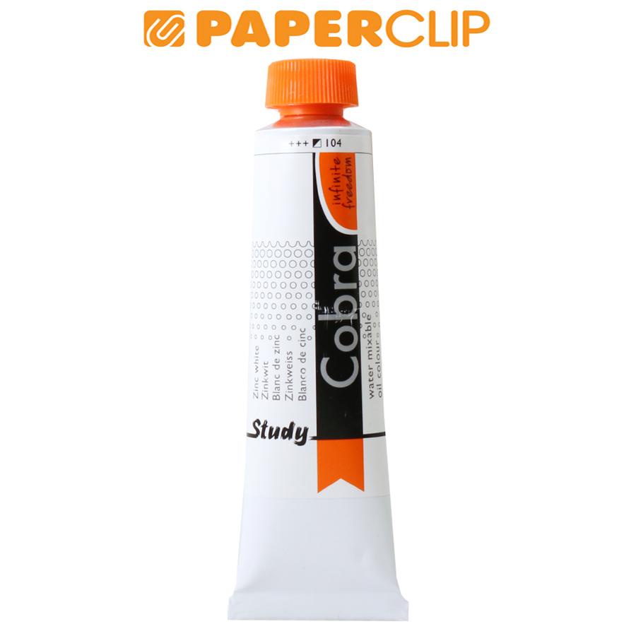 

CAT MINYAK / OIL COLOR COBRA STUDY 40ML 25051040 ZINC WHITE