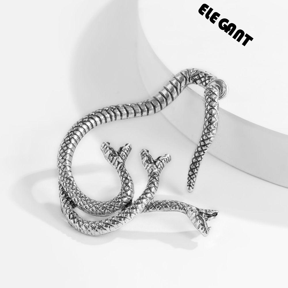 [Elegan] Wanita Stud Earrings Minoritas Keren Streetwear Ear Hook Pasangan Paduan Fashion Perhiasan Aksesoris