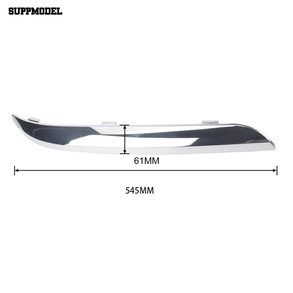 Suppmodel Lis Bumper Ringan Samping Kanan Penutup Bumper Depan Lapis Chrome 68127940Ab Compact Untuk Chrysler 300 2011-2014