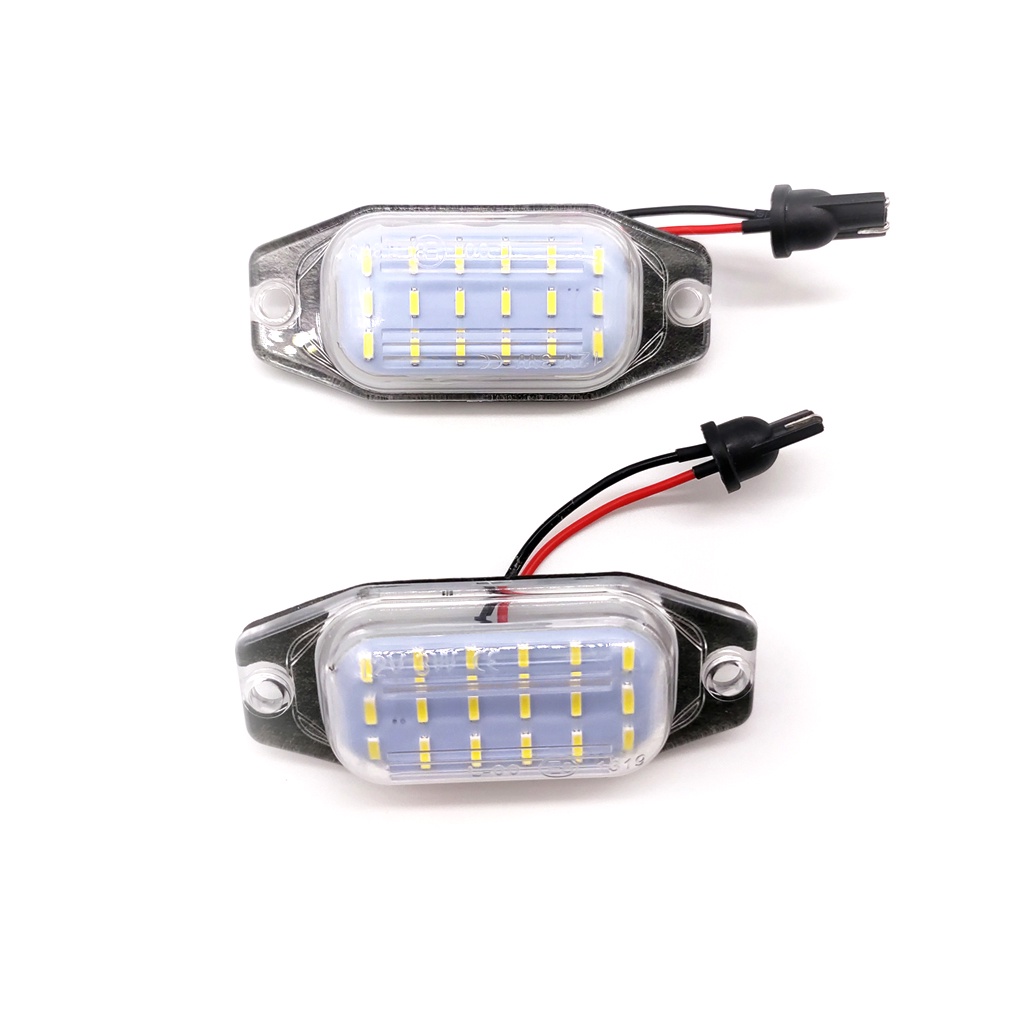 2pcs Lampu Plat Nomor Plat LED Putih Lampu Untuk Toyota Land Cruiser Prado 2010 2011 2012 2013 2014 2015 2016