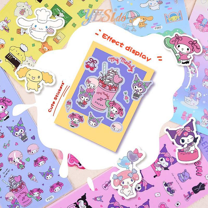 

[COD✨Ready stock]Stiker Koromi Waterproof Kartun Sanrio MELODY Untuk Diary Stiker Dekorasi DIY-YES