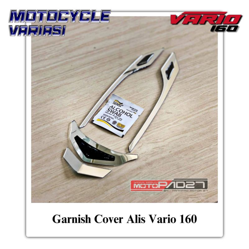 Garnish Cover Alis Vario 160 Click 160 Cover Lampu Depan Vario 160