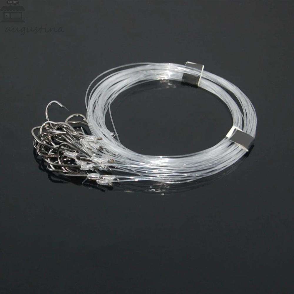 Alat Pancing Kail Pancing Agustina Fishing Tackle Pancing Ikan Gurame 7-20# Pesca 26pcs/lot Pengait Berduri